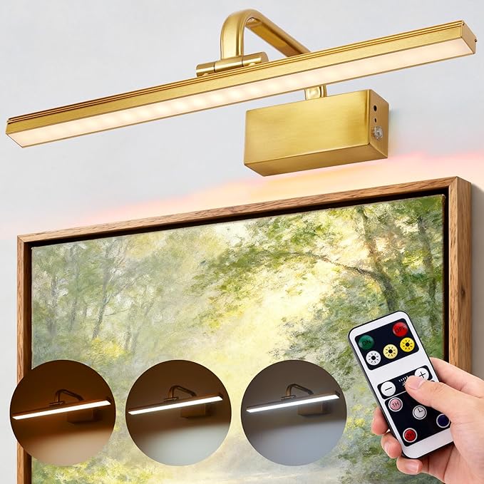 Picture Light, Picture Lights for Wall Cordless, Picture Lights - Image 2