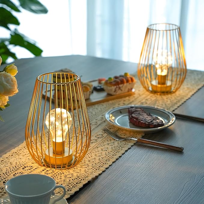 TRIROCKS Metal Cordless Table Lamp - Image 5