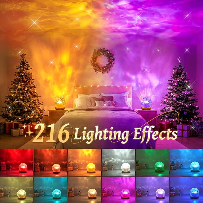 Mood Lighting for Bedroom, 216 Modes Ambient Lighting, 3-in-1 Sunset Light & - Image 2