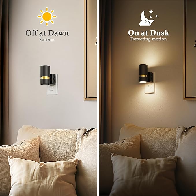 JandCase Night Lights Plug into Wall, Automatic Night Light - Image 3