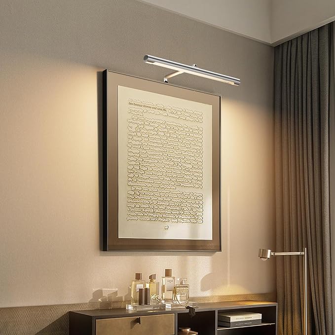 Picture Lights for Paintings Plug in, Remote Control Gallery Painting Wall - Image 5