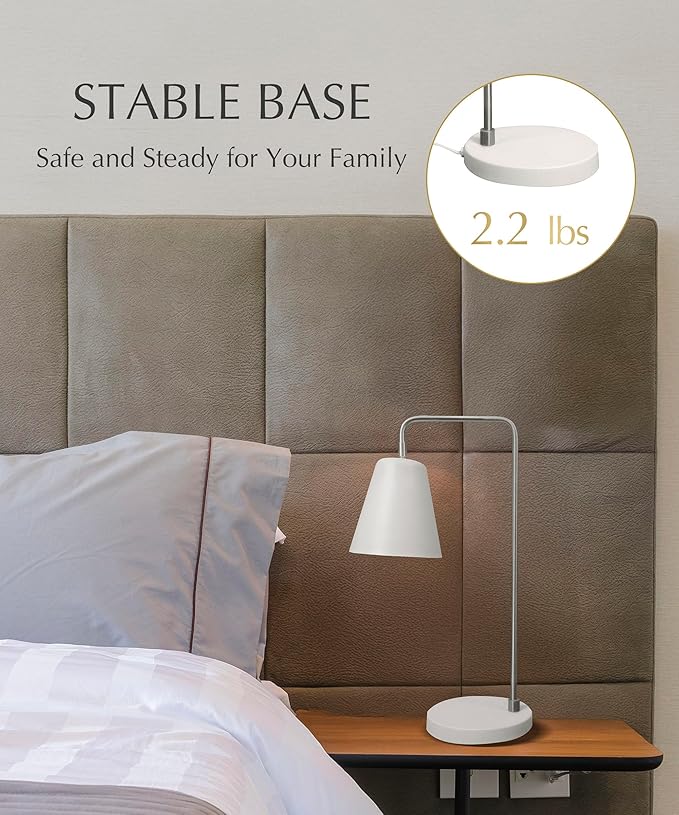 HarvestLand Steady Silver Reading Lamps - Image 5