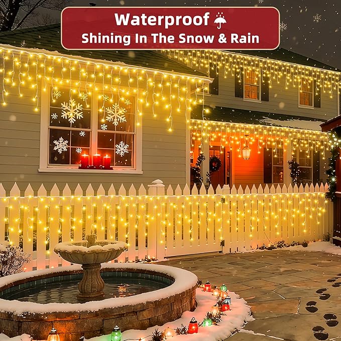 810 LED Christmas Lights Outdoor 82FT - Image 5