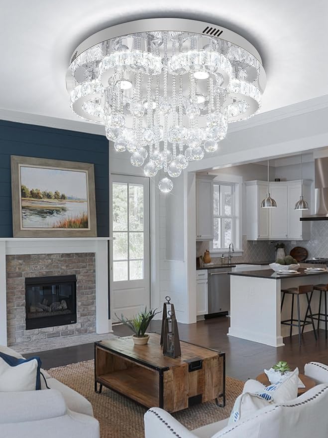 Flashing God W24inches Modern Chandelier - Image 4
