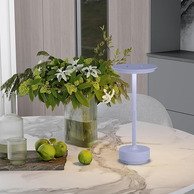 2 Pack Rechargeable Cordless Table Lamps, Portable 5000mAh Outdoor Table Light - Image 3