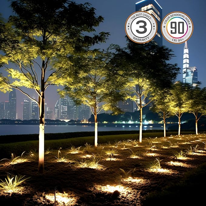 6W LED Landscape Lights, 110V 120V Well Lights IP68 Waterproof 5500k Cool White - Image 5