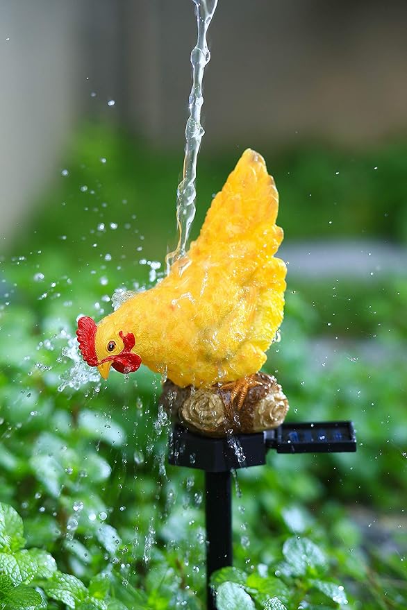Outdoor Chicken Solar Lights: Garden Decor - Image 3