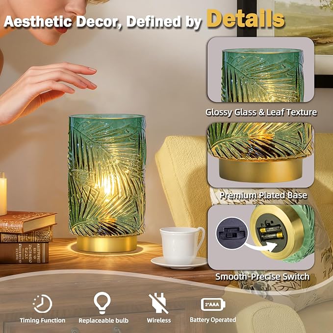 Battery Operated Table Lamp, Cordless Lamps - Image 6