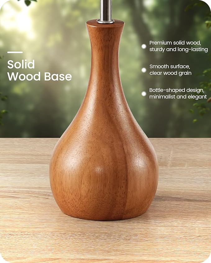 Small Table Lamp, 14.2" Cute Little Desk Lamp - Image 4