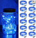 ZGWJ 12 Pack Fairy Lights Battery Operated, 7ft 20 Mini LED Fairy String Lights by ZGWJ