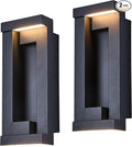 Modern Outdoor Wall Light, Integrated LED 24W 2200LM 3000K, Porch & Patio Lights by TarentlightOutdoorLighting