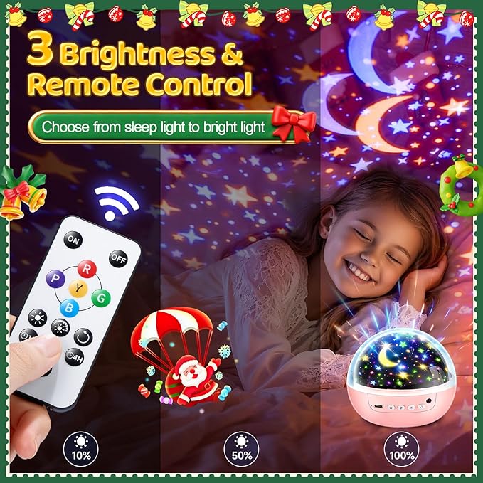 COOLNIGHT Unicorn Night Light Star Projector - Image 4