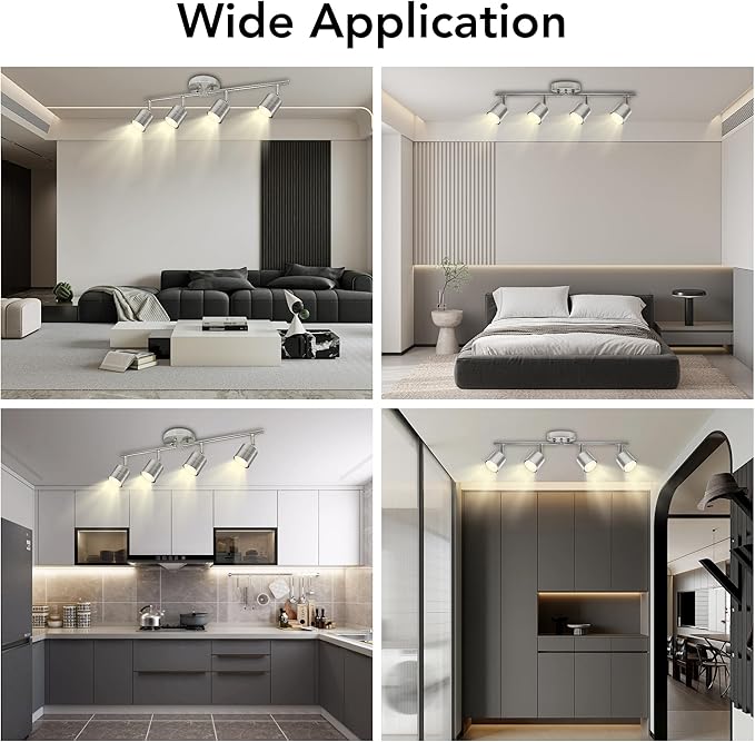 4-Light 26.25'' Track Lighting Kit - Image 6