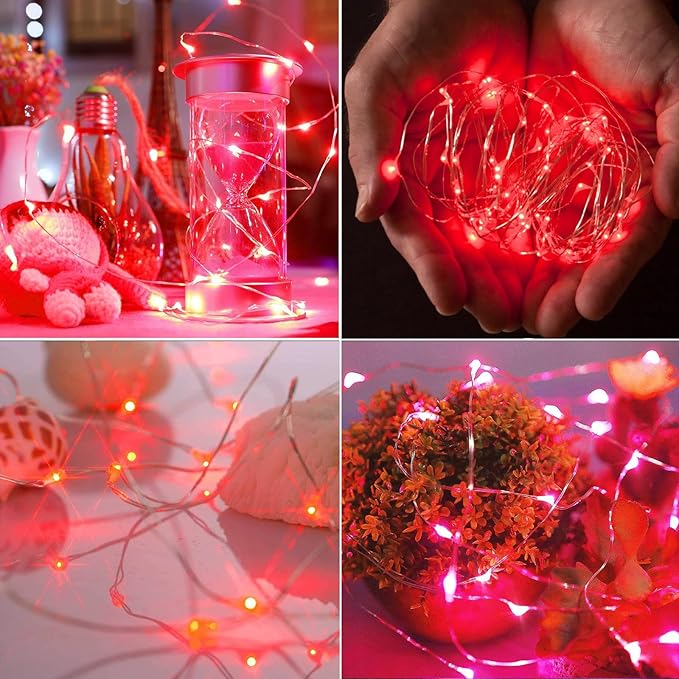 4-Pack Fairy Lights Battery Operated - Image 5