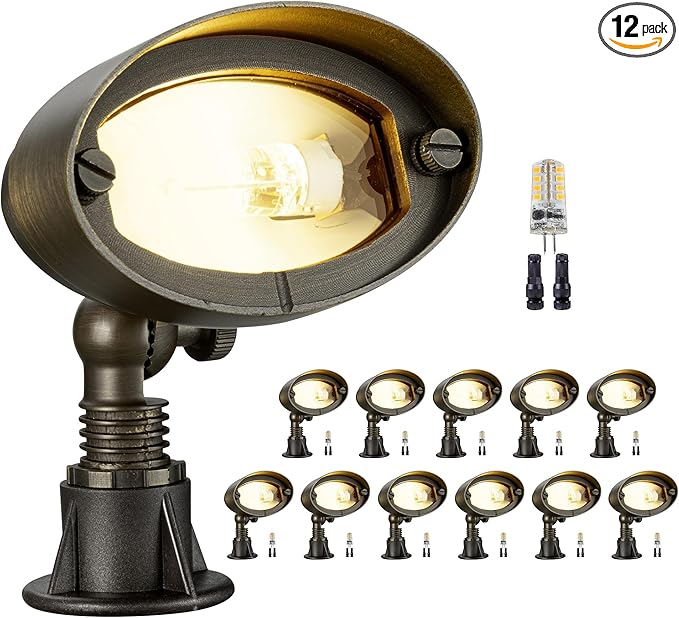 Gardenreet Brass Wall Wash Light by Gardenreet