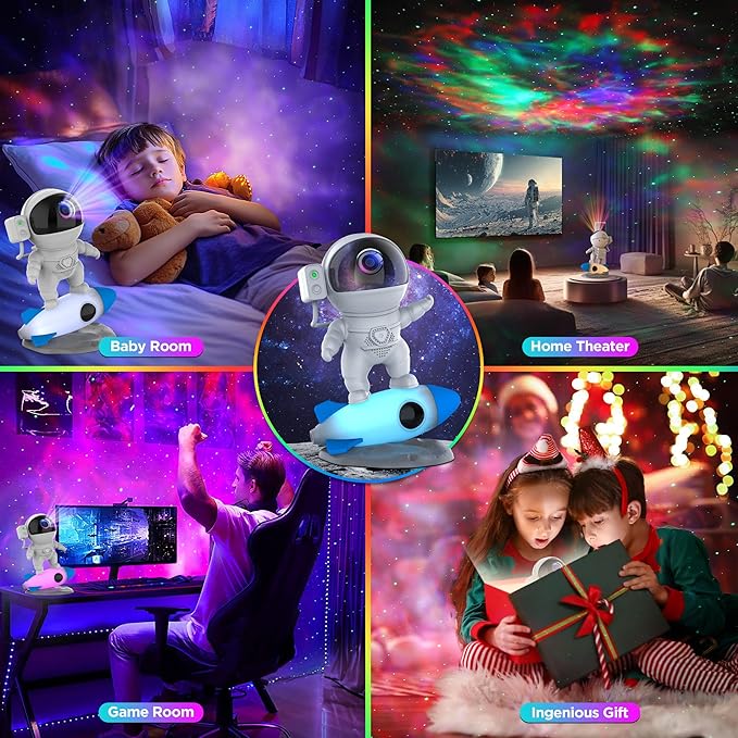 Astronaut Galaxy Projector for Bedroom, Star Projector Galaxy Light - Image 7