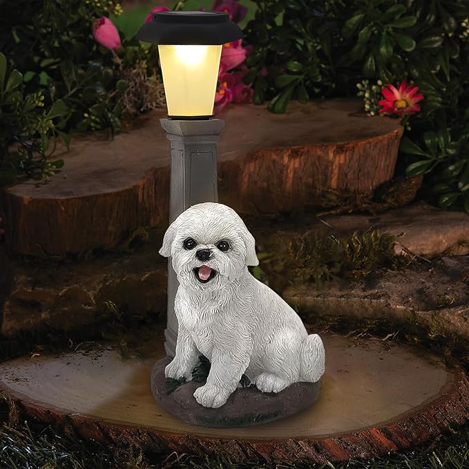 BAYN Solar Dog Garden Statues - Image 6