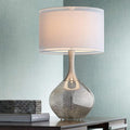 Possini Euro Design Swift Modern Table Lamp 30 1/2" Tall Mercury Glass Chrome by PossiniEuroDesignbyLampsPlus
