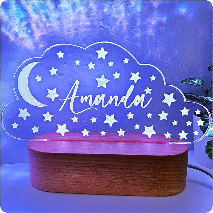 Personalized Night Light | Custom Nightlight by Handmade