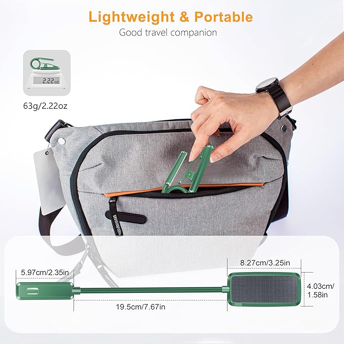Gritin 9 LED Rechargeable Book Light - Image 8