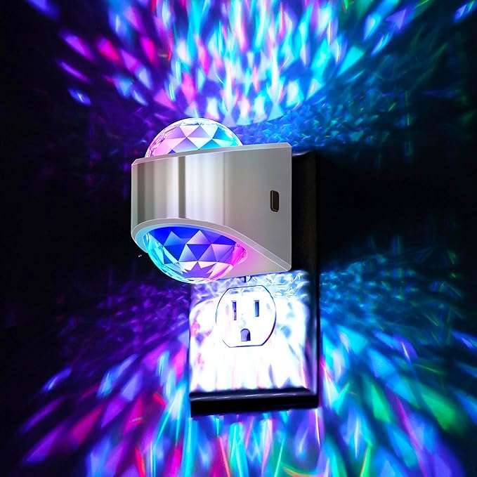 Night Lights Plug into Wall, Star Projector by WelcometoBriigniteenjoyyourshopping