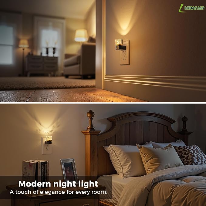 L LOHAS LED Night Lights Plug into Wall, 2 Pack 3000K/4000k/5000K Adjustable - Image 7