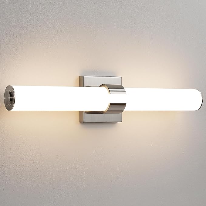 Brushed Nickel Vanity Lights for Bathroom by AIJIASI