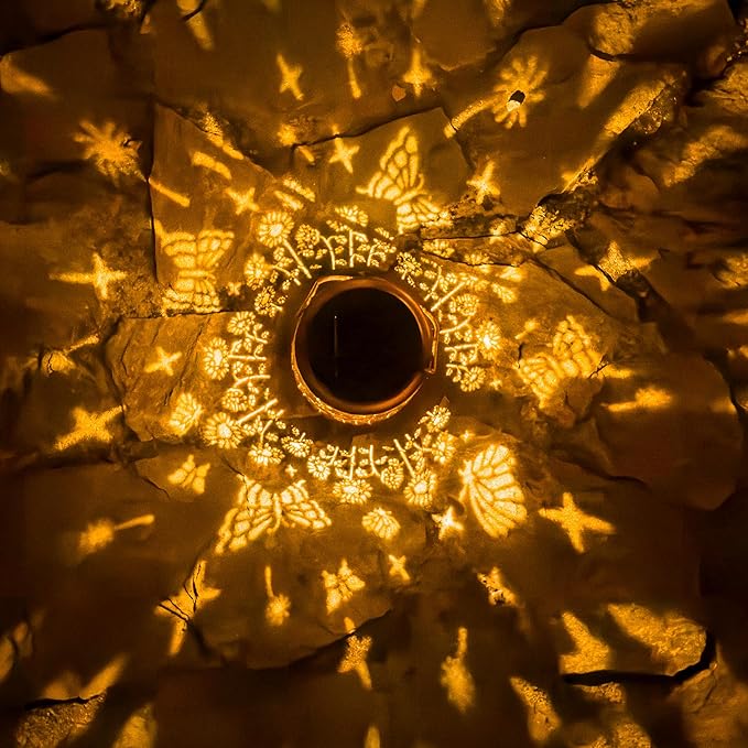Butterfly Solar Lantern Lights, Outdoor Lanterns Garden Decor, Hanging Solar - Image 8
