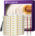 HitLights LED Strip Lights Neutral White 4000K, 24.6ft High Density 12V Tape by HitLights