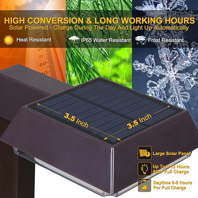 Bobcat Solar Pathway LED Lights Super Bright 300 lumens - Image 5