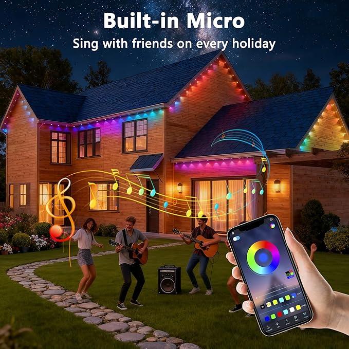 Permanent Outdoor Lights, 100ft - Image 4