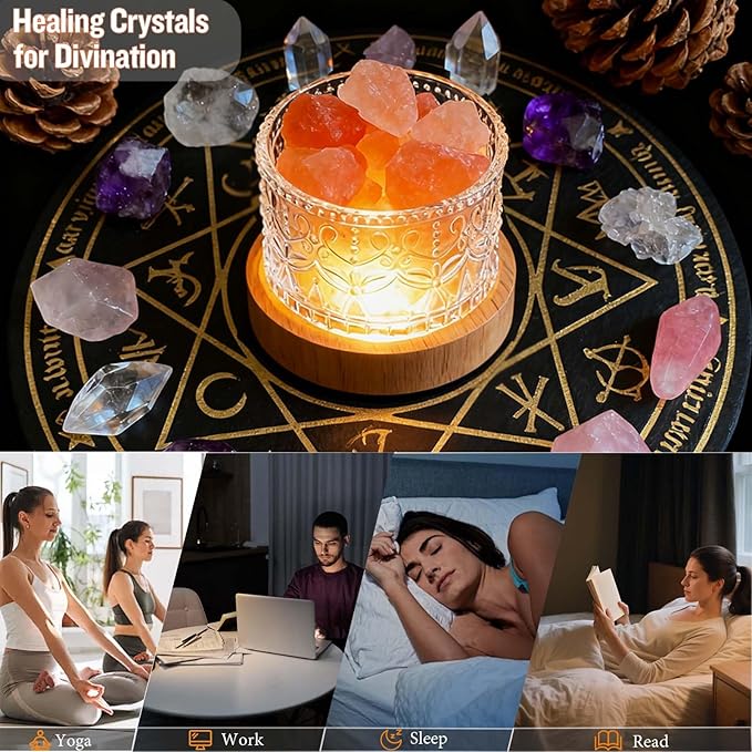 Runyangshi Himalayan Salt Lamp Night Light - Image 8