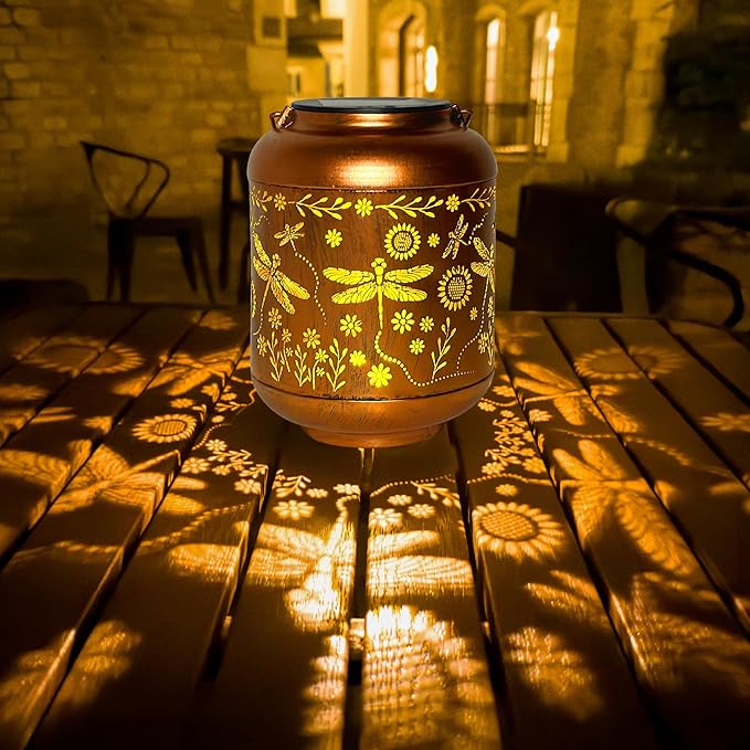 Solar Lanterns Outdoor Waterproof, Dragonfly Gifts - Image 4