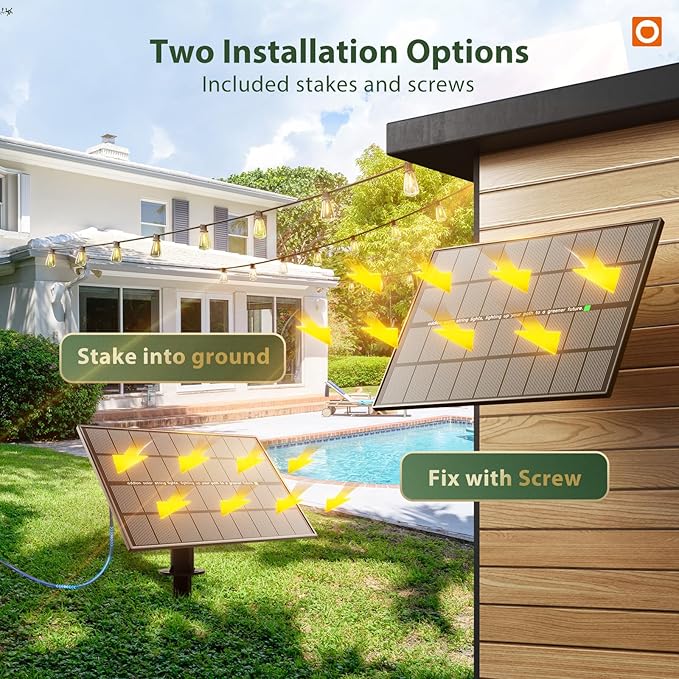 addlon 198FT Solar String Lights Outdoor - Image 8