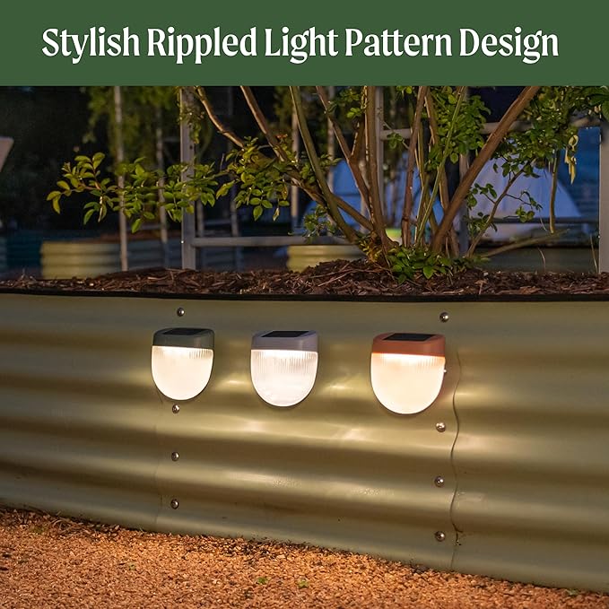 Vego garden Rippled Solar Garden Lights - Image 2