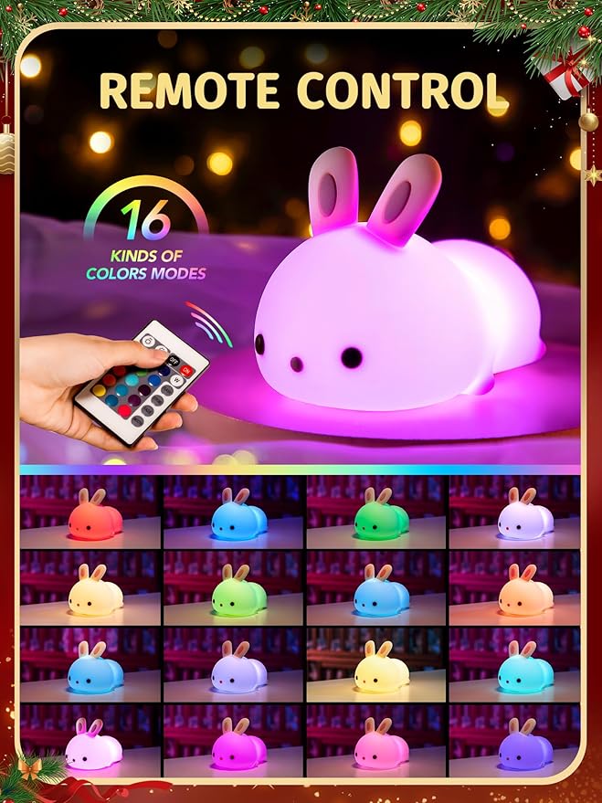 One Fire 【Gifts Package】 Bunny Night Light - Image 3