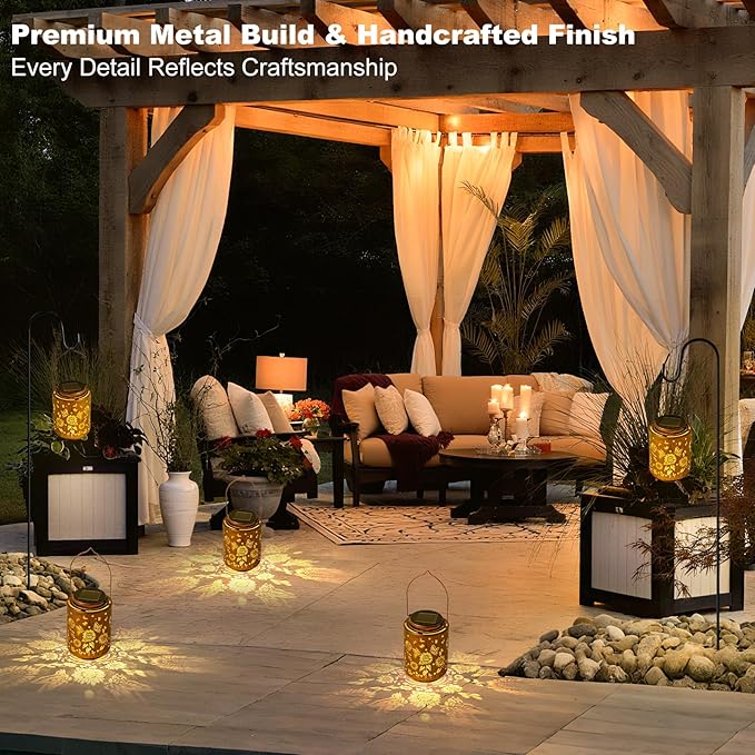 Sunflower Solar Lanterns, Birthday Gifts - Image 9