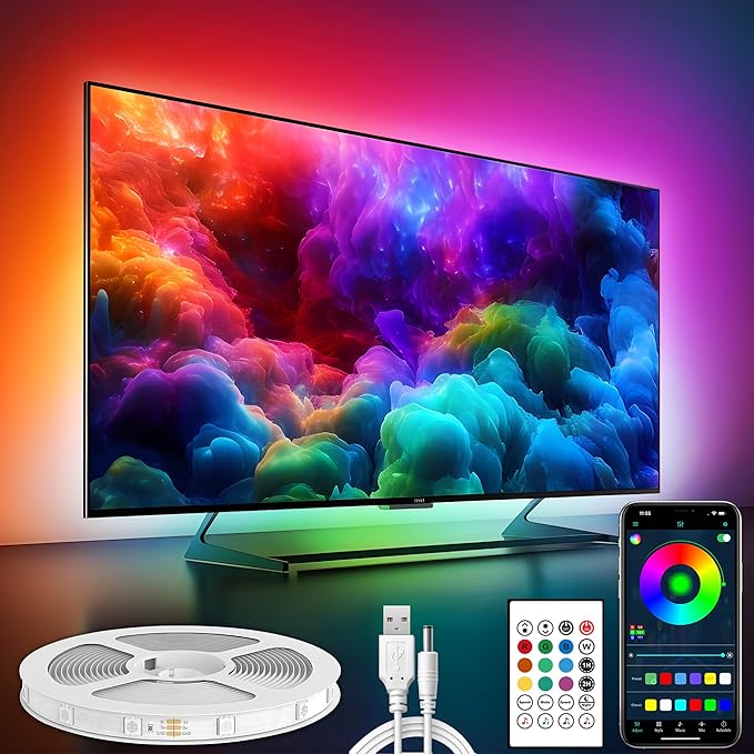 Maylit ICRGB TV LED Backlight, App Control LED Lights by maylit