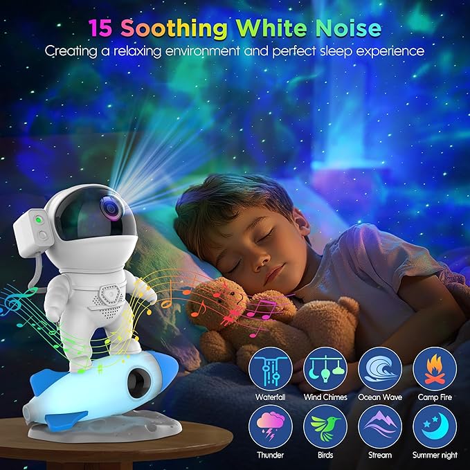 Astronaut Galaxy Projector for Bedroom, Star Projector Galaxy Light - Image 3