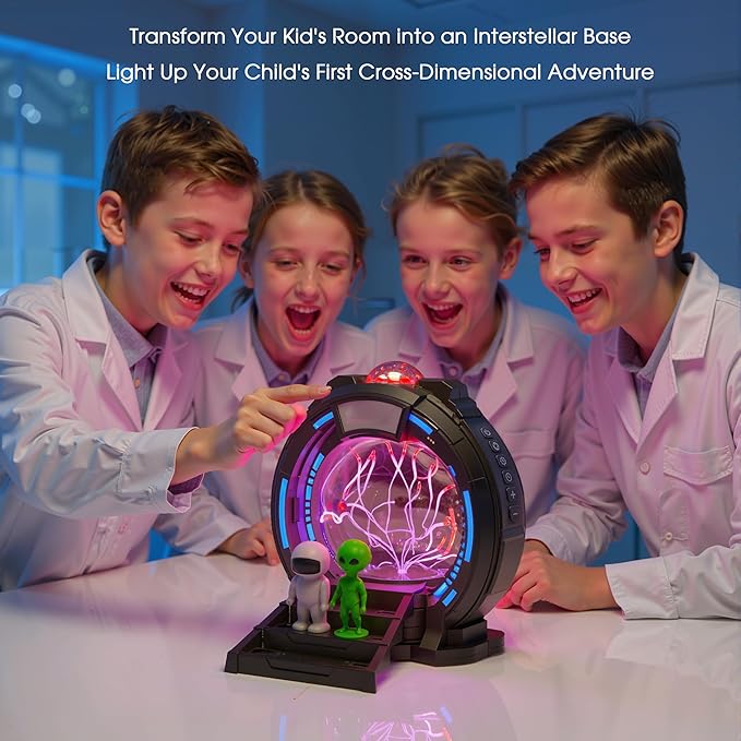 L LOHAS LED Galaxy Projector Night Light, Space Portal Night Light - Image 7