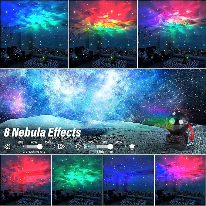 Astronaut Star Projector, Star Projector Galaxy Light - Image 2