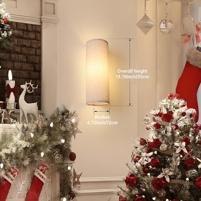 Adhesive Battery Operated Wall Sconce Set of 2, 5000 mAh Battery Rechargeable - Image 8
