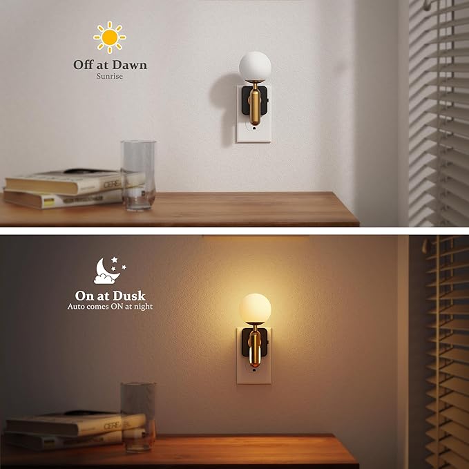 JandCase Night Light Plug in, Night Lights Plug into Wall, 3000K Soft Light LED - Image 3