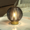 Battery Operated Lamp with Timer, Small Table Lamp Battery Powered, Cordless by LUSHARBOR