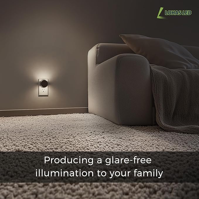L LOHAS LED Night Lights Plug into Wall, Plug in Night Light - Image 6