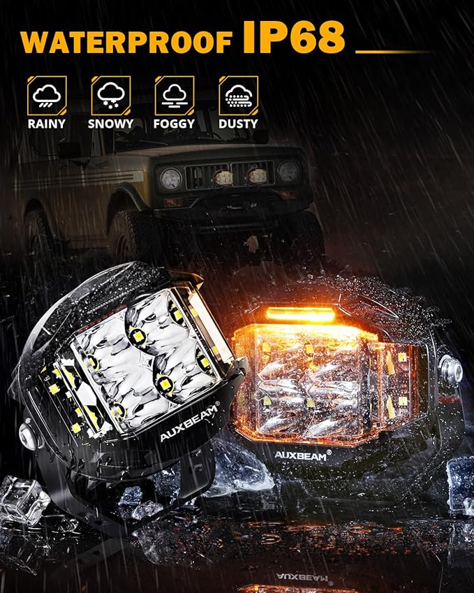 Auxbeam 4 Inch V-MAX Series LED Pods - Image 6