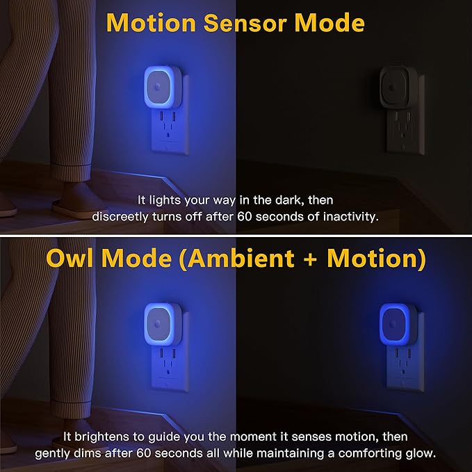 2 Pack Plug in Night Light - Image 3