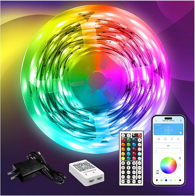 DAYBETTER LED Strip Lights 110ft, Smart Lighting Strips by DAYBETTER