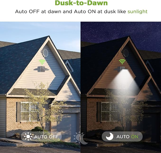 LED Outdoor Flood Light with Dusk to Dawn Photocell 75W Outdoor Security Light - Image 6