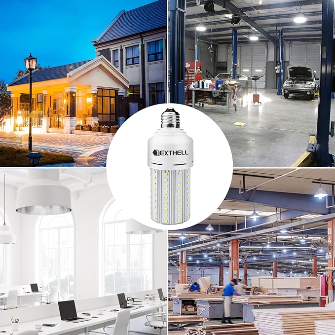 Led Light Bulb 400W Equivalent 6250 Lumen 5000K E26/E27 Medium Base 50W led Bulb - Image 7